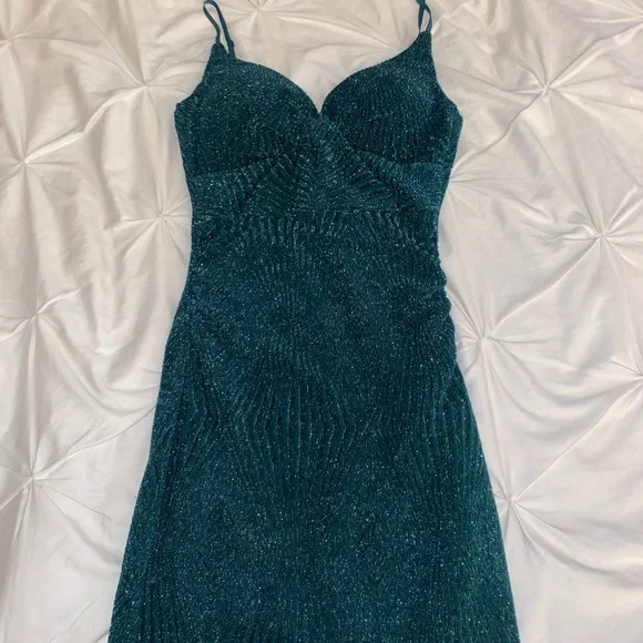 Honey and Rosie | Dresses | Emerald Green Size S Dress From Honey And Rosie  Bought At Dillards | Poshmark